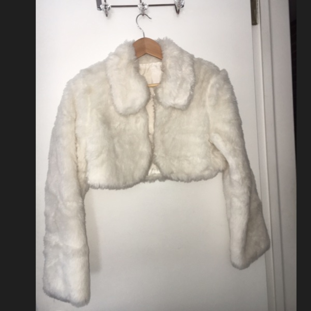 Faux fur jacket